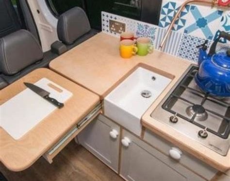 Karavan Yapımı İçin Mini Mutfak Tasarımı Örnekleri