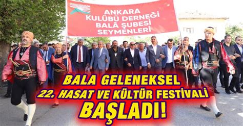 Ankara Bala Buğday Hasat Festivali