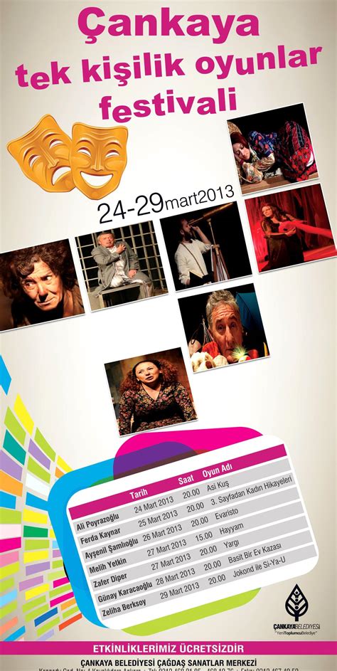 Ankara Çankaya Tek Kişilik Oyunlar Festivali