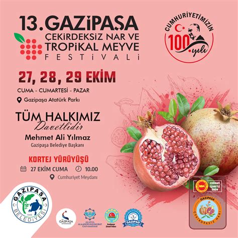 Antalya Çekirdeksiz Nar Festivali