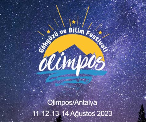 Antalya Olimpos Gökyüzü ve Bilim Festivali