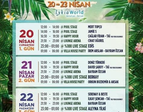 Antalya Spring Break