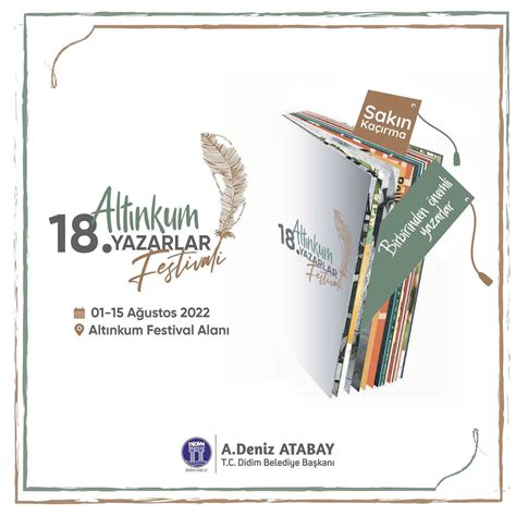 Aydın Altınkum Yazarlar Festivali