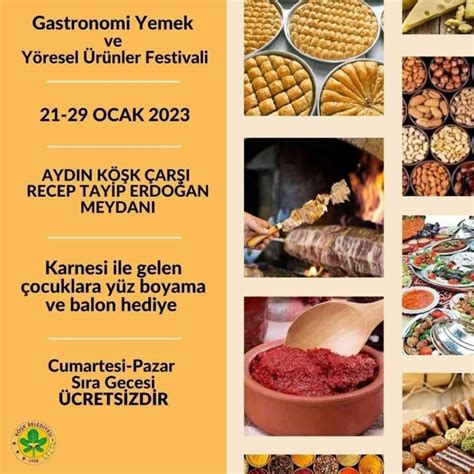 Aydın Yöresel Ürünler Festivali