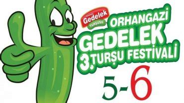 Bursa Orhangazi Gedelek Turşu Festivali