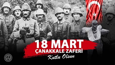 Çanakkale 18 Şehitler ve Çanakkale Deniz Zaferi Kutlamaları