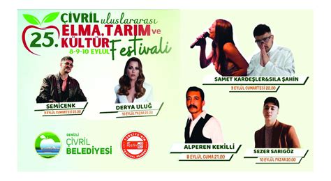 Denizli Çivril Uluslar Arası Elma-Tarim Ve Kültür Festivali
