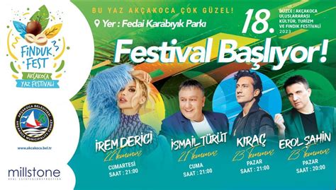Düzce Akçakoca Uluslararası Turizm Kültür ve Fındık Festivali
