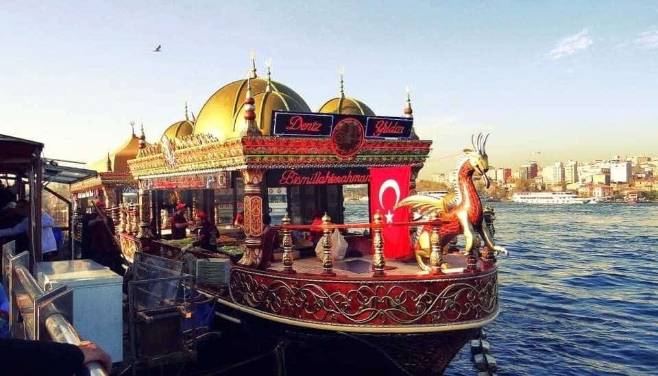 İstanbul Eminönü Tarihi ve Balıkçıları, Balık Ekmek Lezzeti