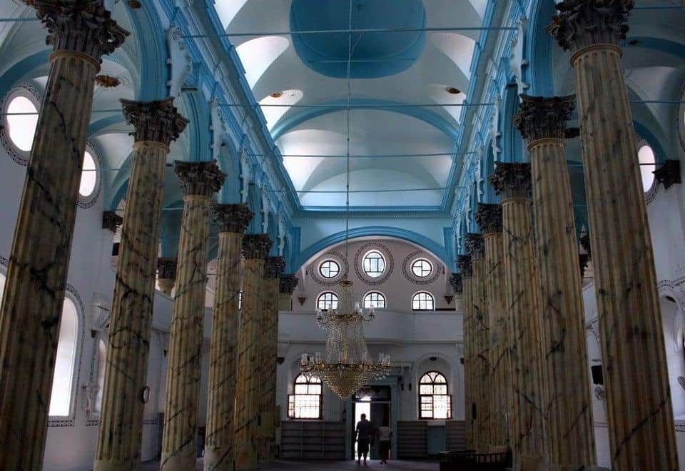 zağnos paşa camisi iç görünüm